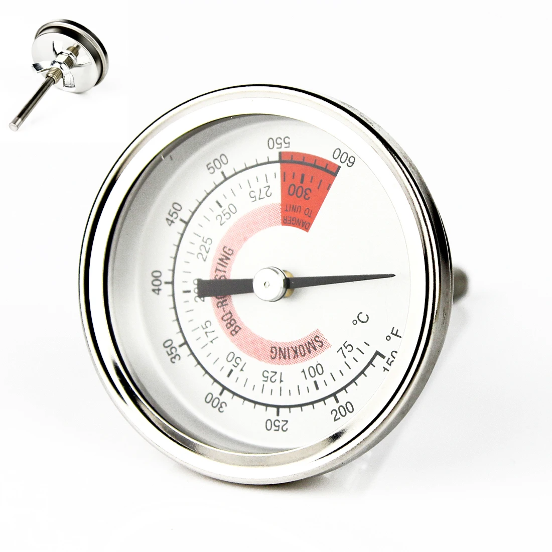 Высокое качество 300 градусов Цельсия Карманный барбекю термометр для барбекю и гриля термометр датчик BX38