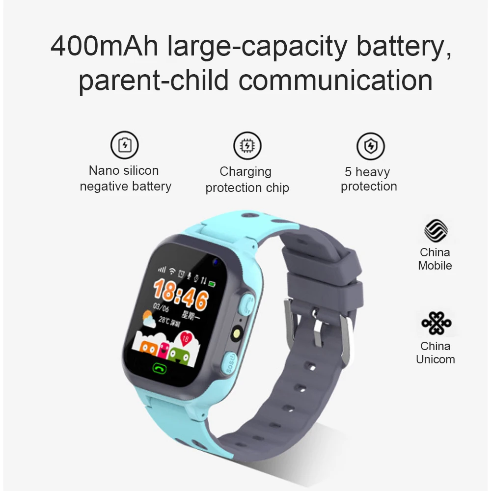 

Wateproof Anti-Lost Children Smartwatch LSB Base Station Tracker Kid Monitor SOS SIM phone Call alarm bracelet Smart Watchs