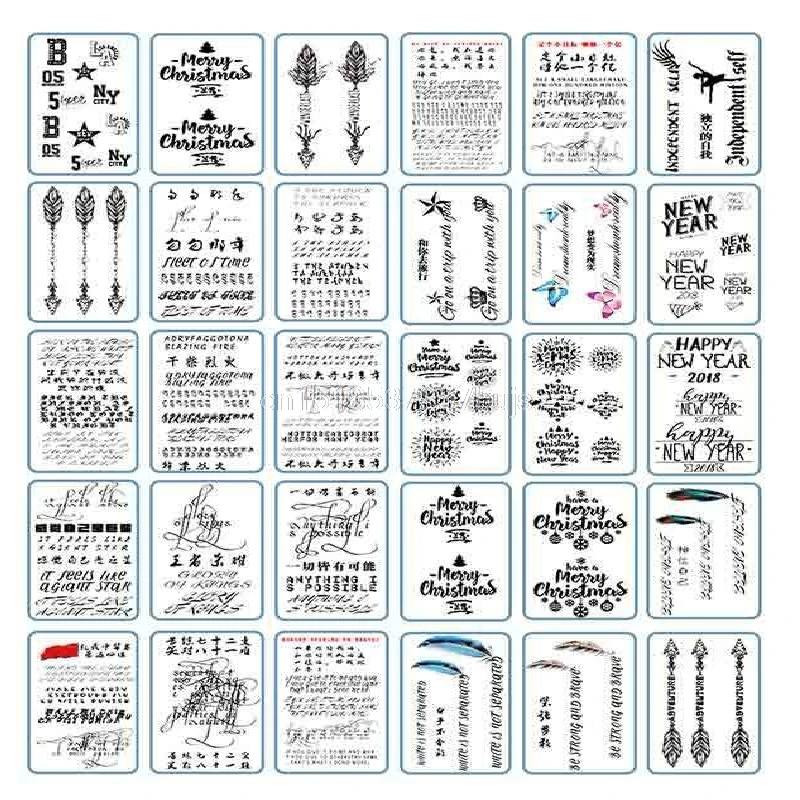 30 ورقة/الكثير خاص الأصلي للماء المؤقتة الوشم ملصقات للبالغين الاطفال الجسم الفن وهمية الوشم النساء تاتو الجملة 30 ورقة/الكثير خاص الأصلي للماء المؤقتة الوشم ملصقات للبالغين الاطفال الجسم الفن وهمية الوشم النساء تاتو الجملة