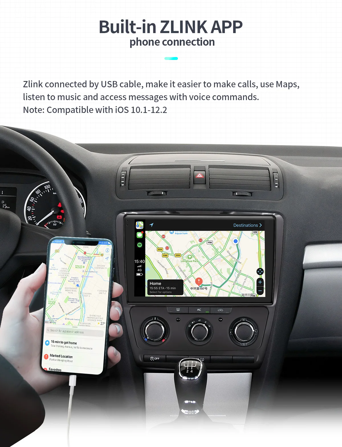 Excellent Carplay DSP 10.1" Android 8.1 Car Multimedia Radio for Skoda Octavia 2 2007-2014 GPS SPDIF Subwoofer Stereo 4G SIM WiFi DVR DAB 16