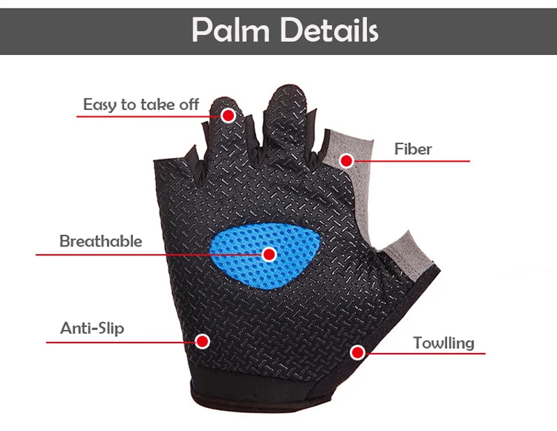 Anti-Slip Breathable Bicycle Cycling Gloves