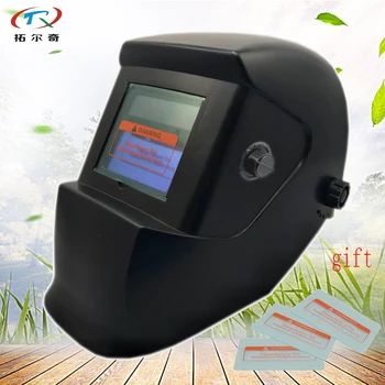 

all black Safety Welding Helmet Solar and Battery good Auto Darkening full Face Welding Mask with Grinding Function ES01(2200DE)