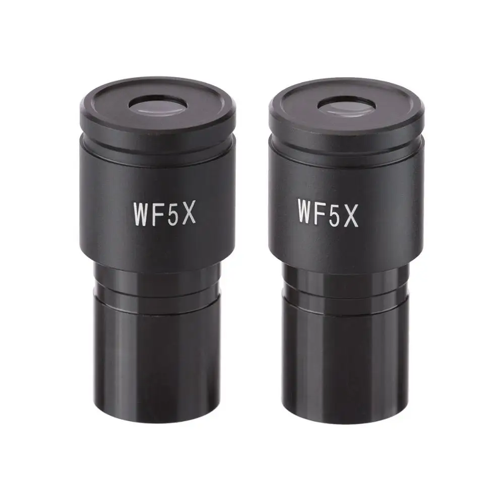 

A Pair WF5X Wide Angle Biological Microscope Eyepiece Lens for Microscope