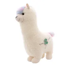 Dorimytrader гигантская милая плюшевая игрушка Альпака трава грязевая лошадка с куклой овечка Подушка для сна подарок на день рождения для девочки 70 см 100 см DY50655