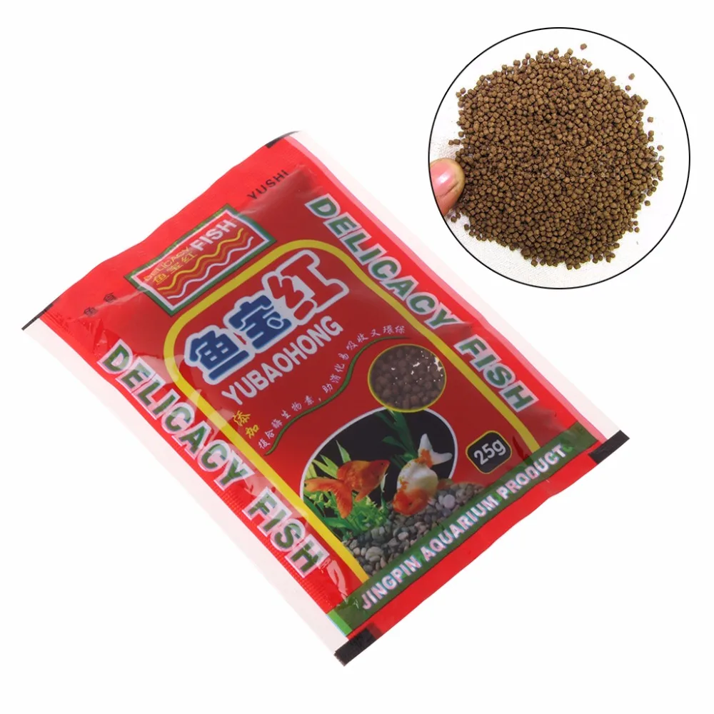 12g Aquarium Fish Forage Grains Protein Fish Tank Small Fish Food