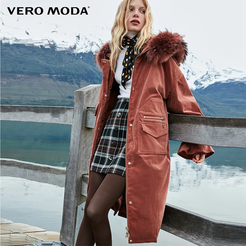 Vero Moda пуховик женский новая куртка-бомбер с воротником-колокольчиком и расклешенными рукавами | 318412519