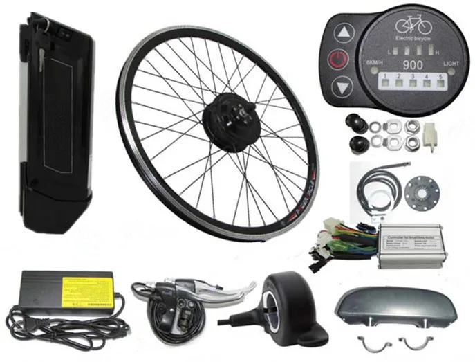 Новое поступление литиевых Батарея E-велосипед conversion kit дешевые цены педаль помочь Электрический велосипед conversion kit