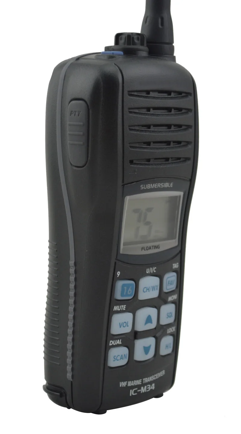 IC M34 5 Вт 88 каналов VHF морской трансивер/Портативная двухсторонняя