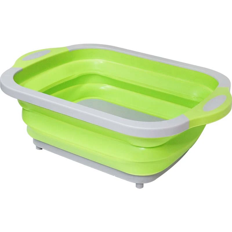 

Folding Vegetable Board Household Anti-Mildew Multifunctional Anvil Board Cutting Vegetable Fruit Washing Basket