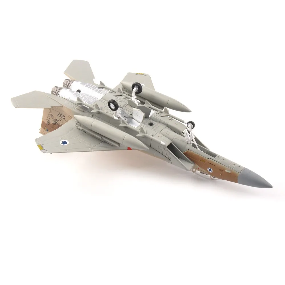 Детские игрушки 1/100 ВВС США F-15 истребитель Eagle камуфляж ВВС литье под давлением самолет модель из сплава AirlineToy
