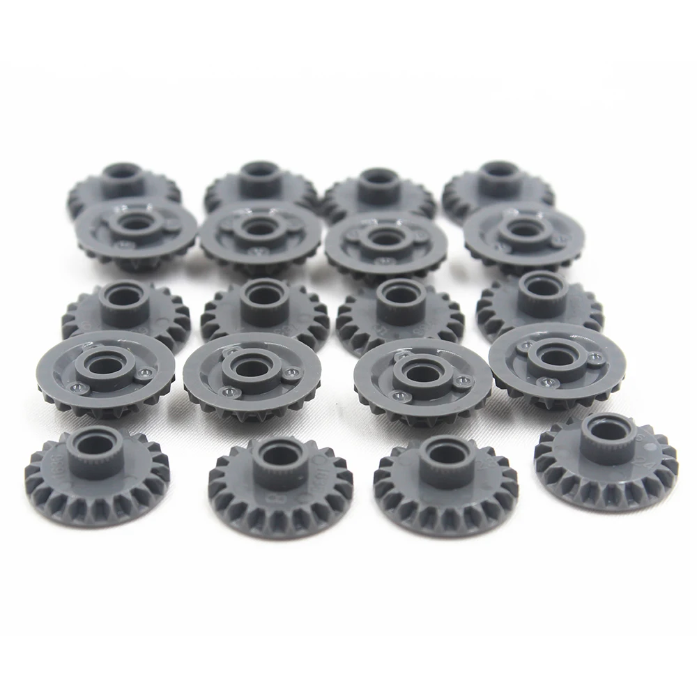 Technic Gear CONE WHEEL Z20 DIA4.85 20Pcs Compatible With Lego Technic Building Blocks Bulk Parts Kids Toys