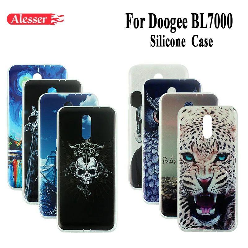 Alesser Pour Doogee Bl5000 Coque En Silicone Souple Tpu