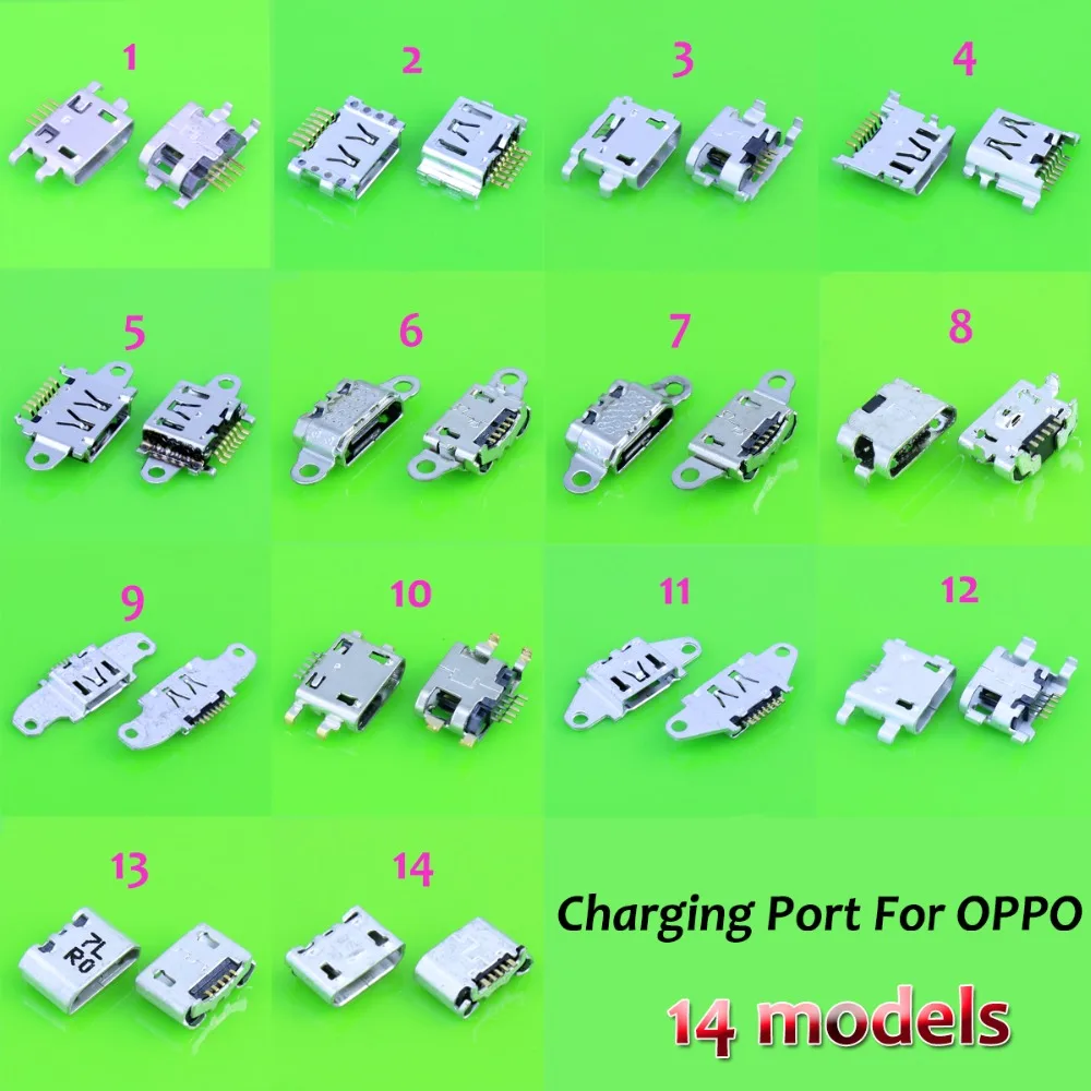 

Micro USB connector Jack Charging Socket For OPPO U701 X9007 N3 R5 R3 N1 R9 Y75 Y90 R9 plus R831 A33 A51 A53 A31 R801 X707T