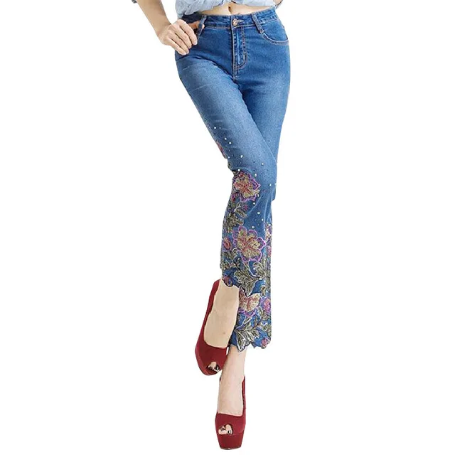 rhinestone bell bottoms