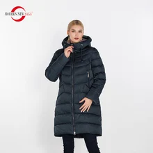Modern New SAGA 2019 Autumn Women Coat & Jacket Zipper Hooded Overcoat Thick Cotton Padded Jacket Ladies Warm Parkas