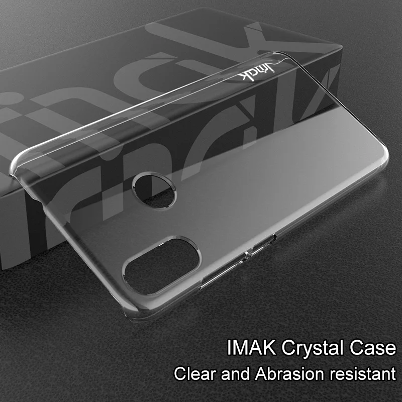 

Imak Crystal Clear PC Case for Xiaomi Redmi Note 7 7Pro Case Wearproof Hard Transparent Half-wrapped Case