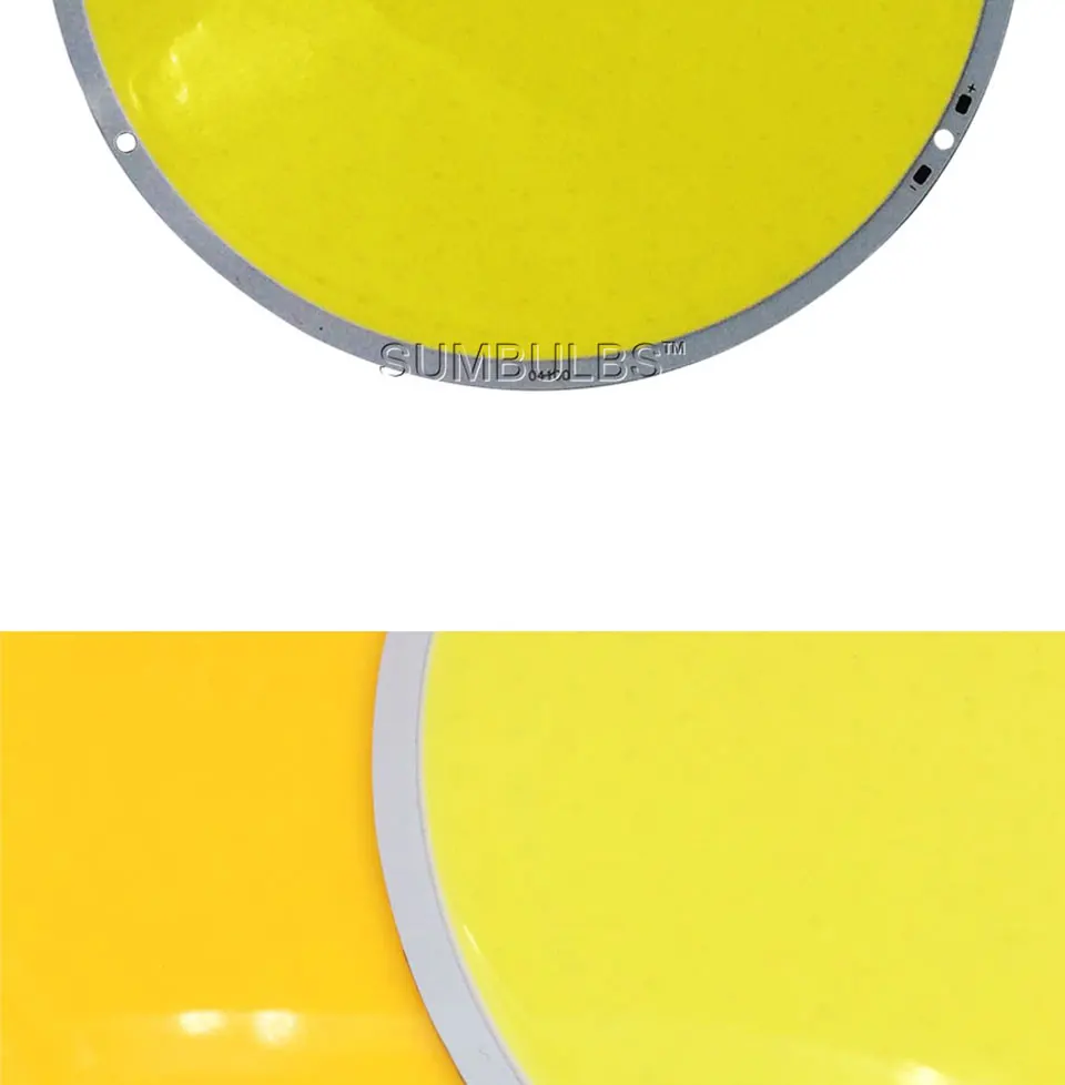 108MM 160MM 50W 200W Round COB LED Light 12V Ultral Bright Sun Lamp Bulb Warm Cold White for DIY DC 12-14V LED (7)