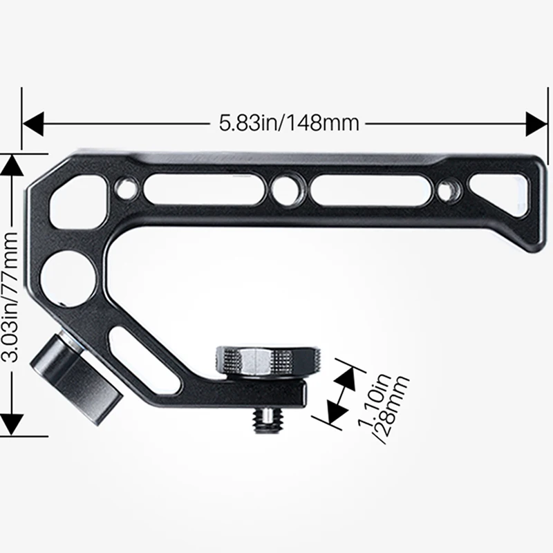 UURig R008 камера Верхняя ручка Ручка Рукоятка захват Arri установочный винт монитор