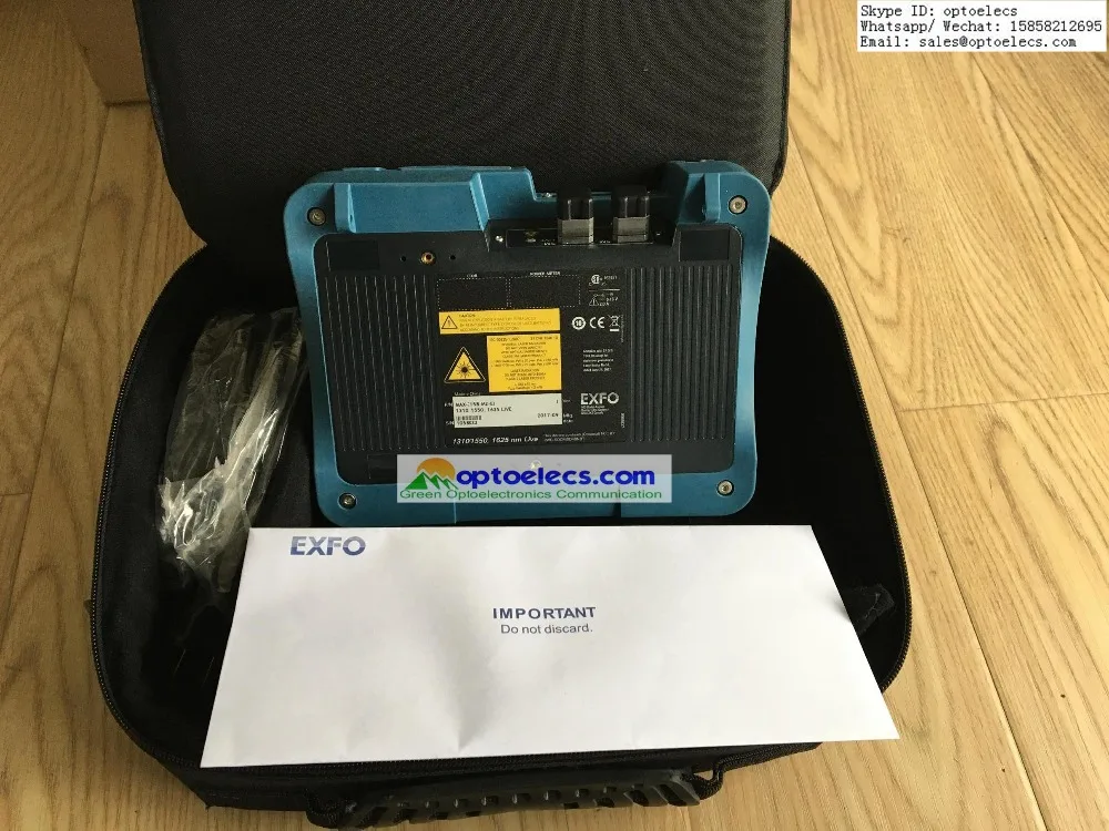 Оригинальный EXFO MAX 715B M2 MAXTESTER OTDR 1310/1550nm Live 1625nm три длины волны