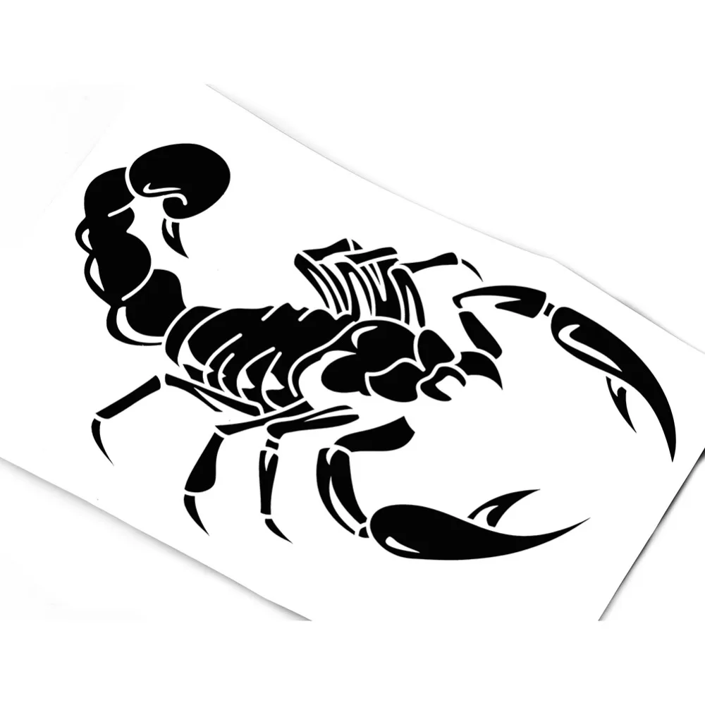 30cm Cute 3D Scorpion Car Stickers car styling vinyl decal sticker for Cars Acessories decoration