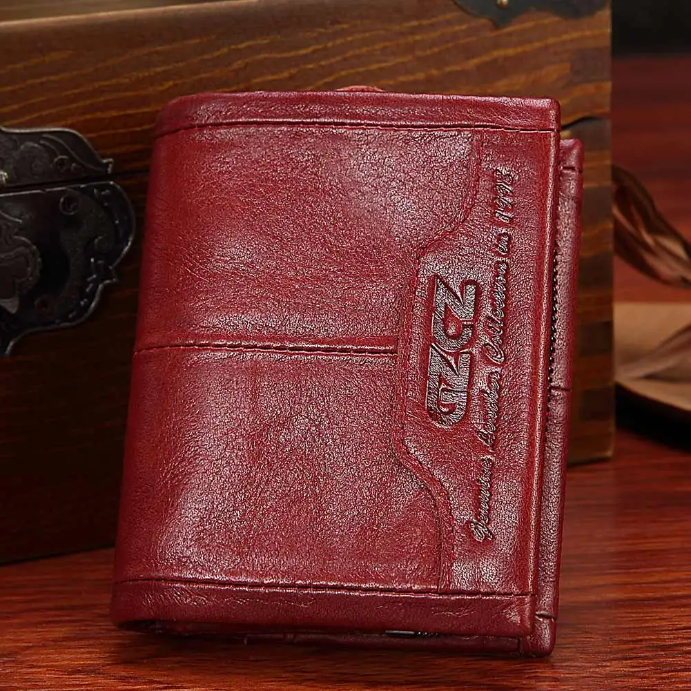 Модные Для мужчин бумажник мужской кошелек Роскошные мешок денег кошелек Для мужчин сумки из натуральной кожи случае телефон карман