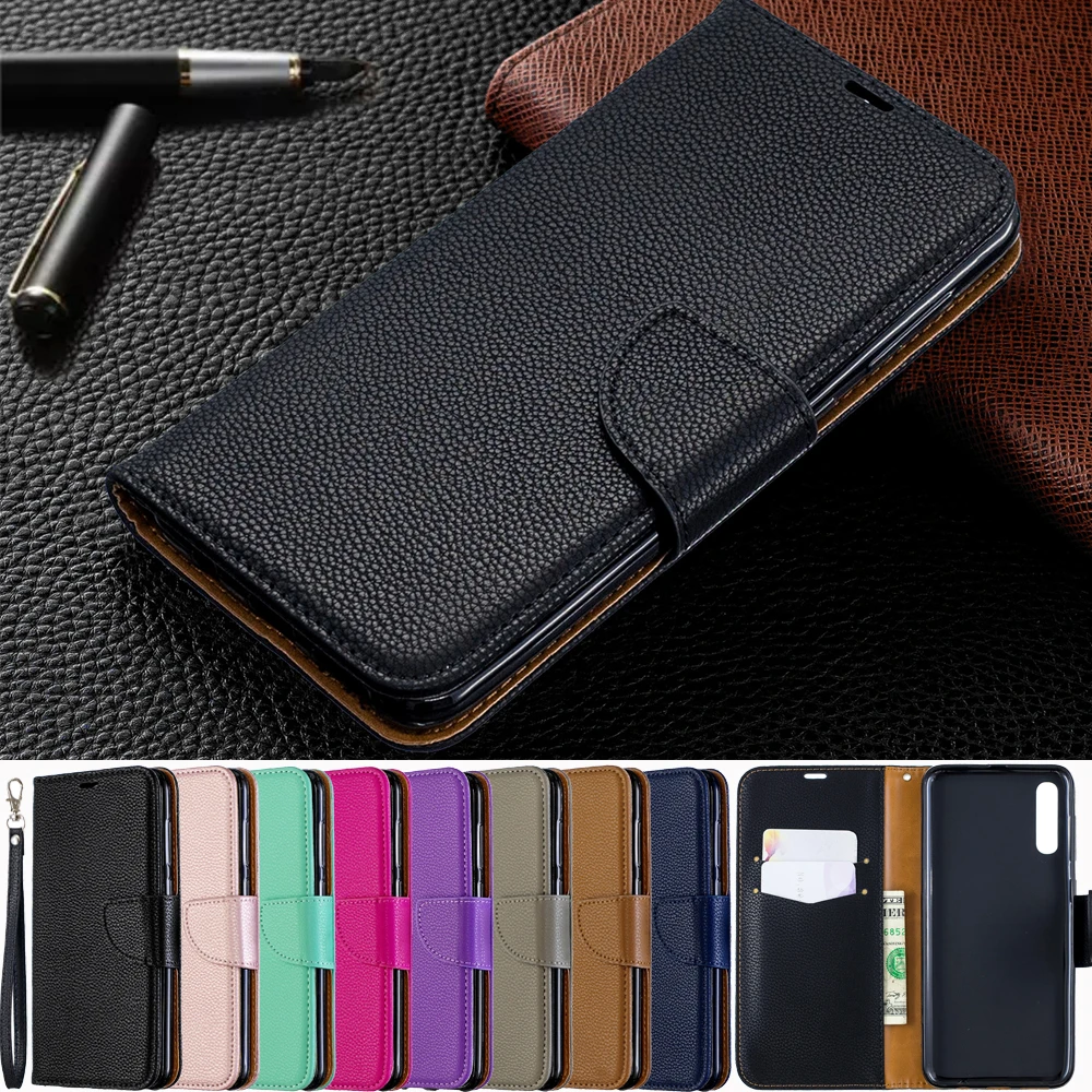 

Wallet Phone Case for Samsung Galaxy A70/A50/A40/A30/A20/A6 Plus/A7 PU Leather Flip Cover Stand Magetic Closure with Card Holder