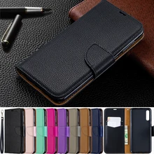 Wallet Phone Case for Samsung Galaxy A70/A50/A40/A30/A20/A6 Plus/A7 PU Leather Flip Cover Stand Magetic Closure with Card Holder