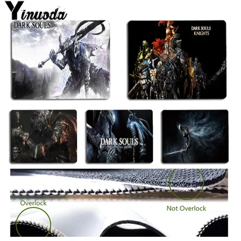 

Yinuoda Funny Dark Souls Office Mice Gamer Soft Mouse Pad Size for 18x22cm 25x29cm Small Mousepad