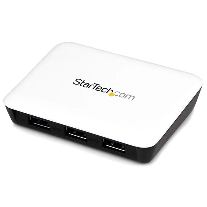 StarTech.com Adaptador de Red NIC Gigabit Ethernet Externo con Hub USB 3,0 Hub 3 Puertos con alimentación de Alambrico... U StarTech.com Adaptador de Red NIC Gigabit Ethernet Externo con Hub USB 3,0 Hub 3 Puertos con alimentación de Alambrico... U