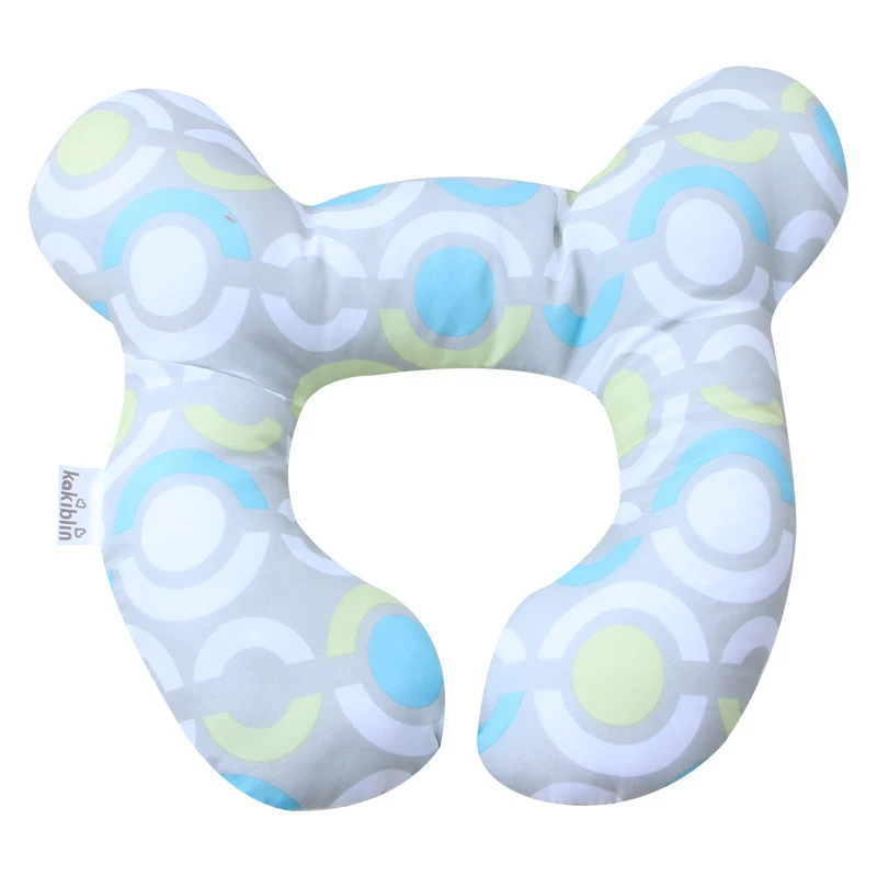 New Safety Seat Baby Head Protection Stereotype Pillow Infant Nursing U-Shaped Cervical Pillow Support Cushion Anti-Head Pillow