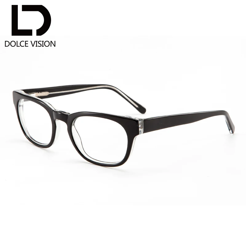 

DOLCE VISION Vintage Rectangle Glasses Women Optical Prescription 1.74 Index Lens Original Design Graduated Glasses Female Glass