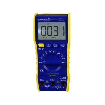 

MECHANIC SIV120 Mini Portable Fully Automatic Multimeter Electrician Maintenance Measuring Instrument Built-in Lighting Lamp