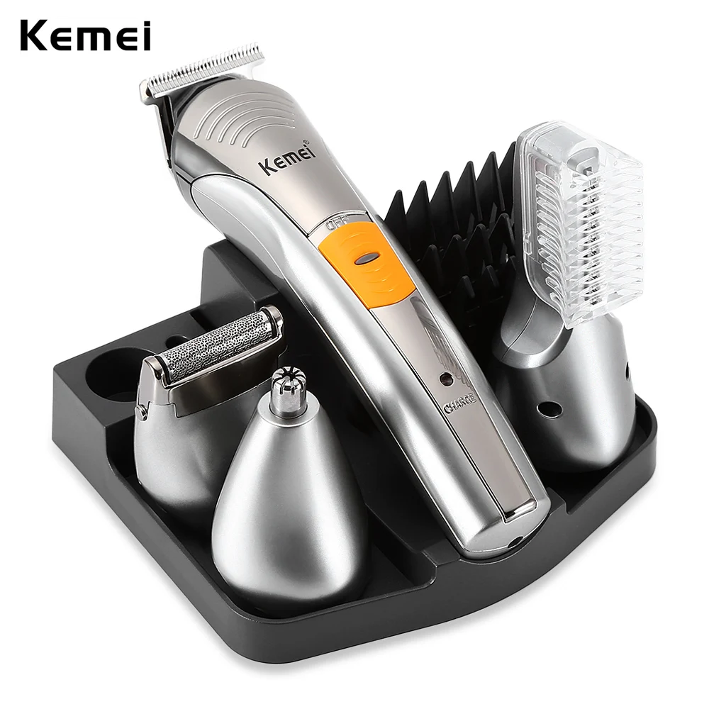 

Kemei KM - 570A 4 in 1 Electric Washable Hair Clipper Nose Trimmer Beard Shaver