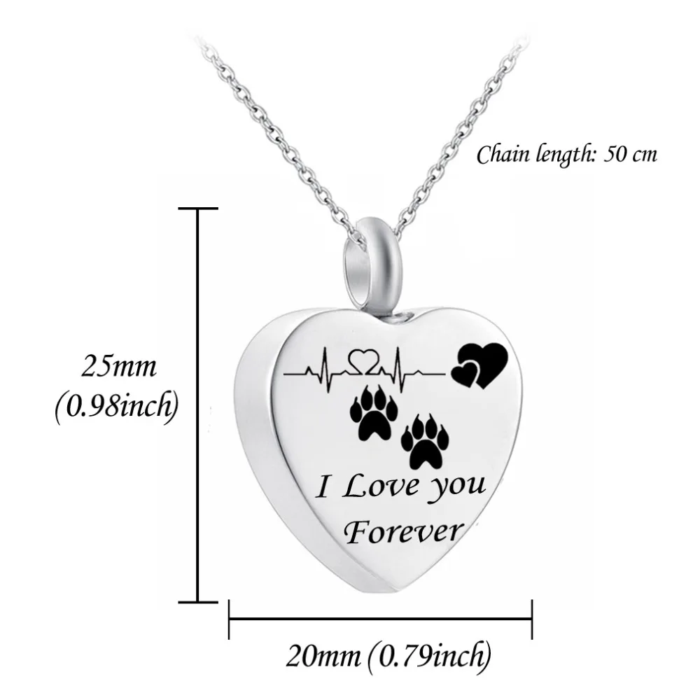 Pet Zampa Memorial Ceneri Collana Con Ala Di Angelo E Di Fascino Birthstone Cremazione Urna Collana Per Le Ceneri Memorial Del Gatto Dei Monili Di