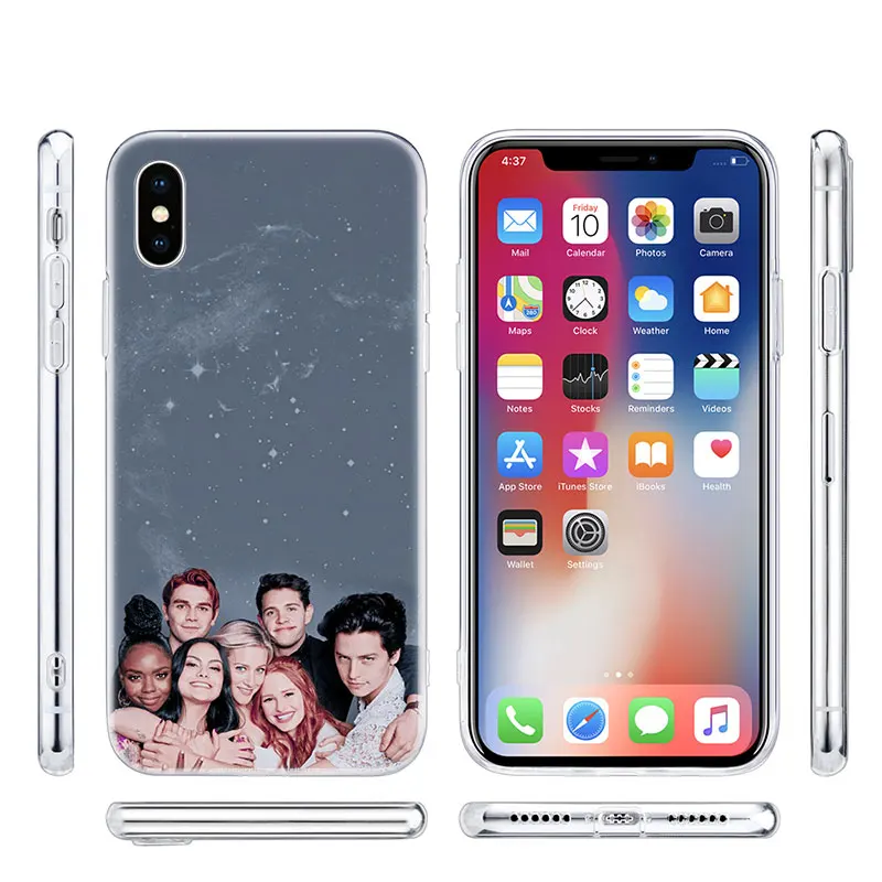 Модный силиконовый чехол для Apple iPhone 7 8 Plus 6 6s Plus 5 XI XIR X XR XS MAX, мягкий чехол