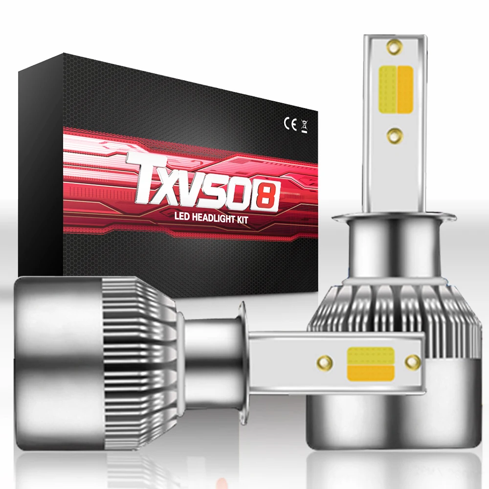 

2Pcs H7 H4 LED Bulbs H1 H3 H8 H9 H11 9005 HB3 9006 HB4LED Headlight 3000K 6000K Dual Color Car LED Light Headlamp