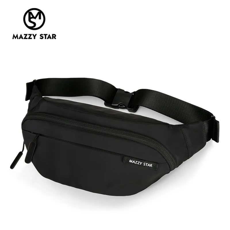Kaufen Taille Tasche Männer Fanny Pack Schwarz Wasserdichte Brust Handtasche Geld Gürtel Tasche Männer Teenager Reise Brieftasche Gürtel Männlichen Brust telefon Beutel