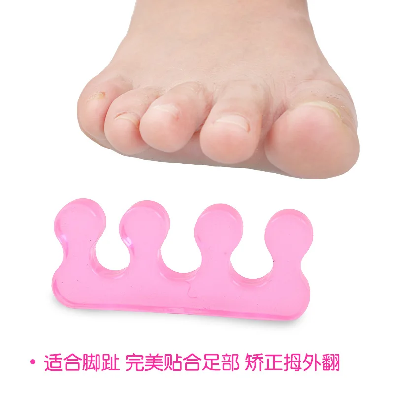 

Foot valgus toe fixer toe overlap correction appliance three blue thigh bone separator