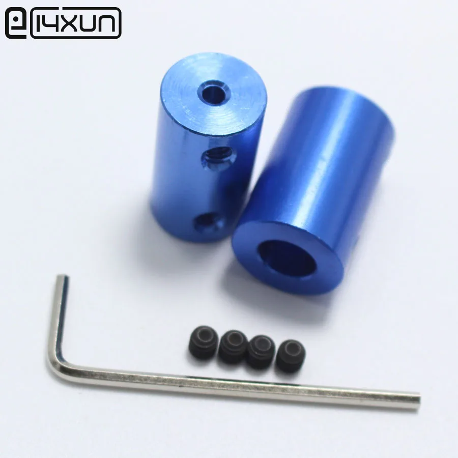 50sets OD14L25 3x8mm Aluminium Alloy Coupling 3mm to 8mm Shaft