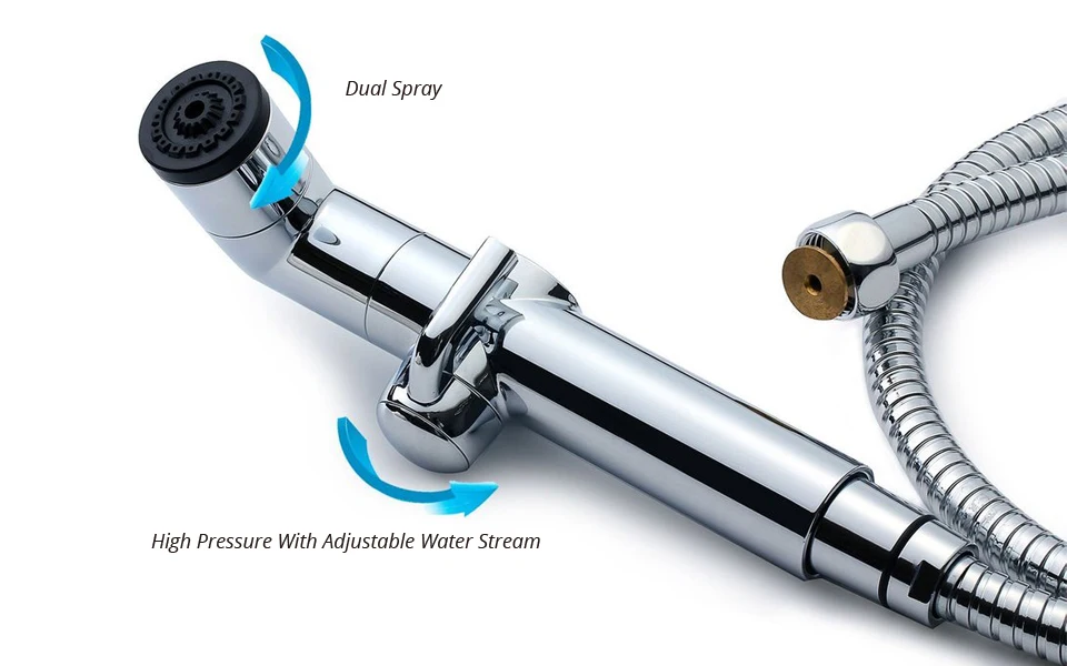 Биде душ попка балкон мыть подгузник опрыскиватель Туалет Душ Комплект биде кран аксессуары давление и мягкая вода душ спрей Shattaf