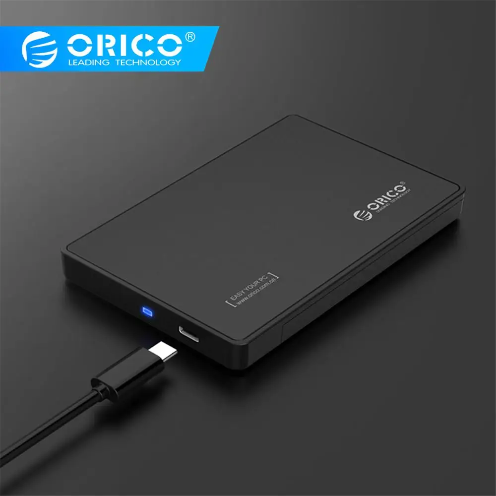  ORICO 25 zoll Typ-C Festplatte Gehäuse USB3.1 Gen2 Typ-C SSD Adapter USB3.0 Festplatte box für SSD 