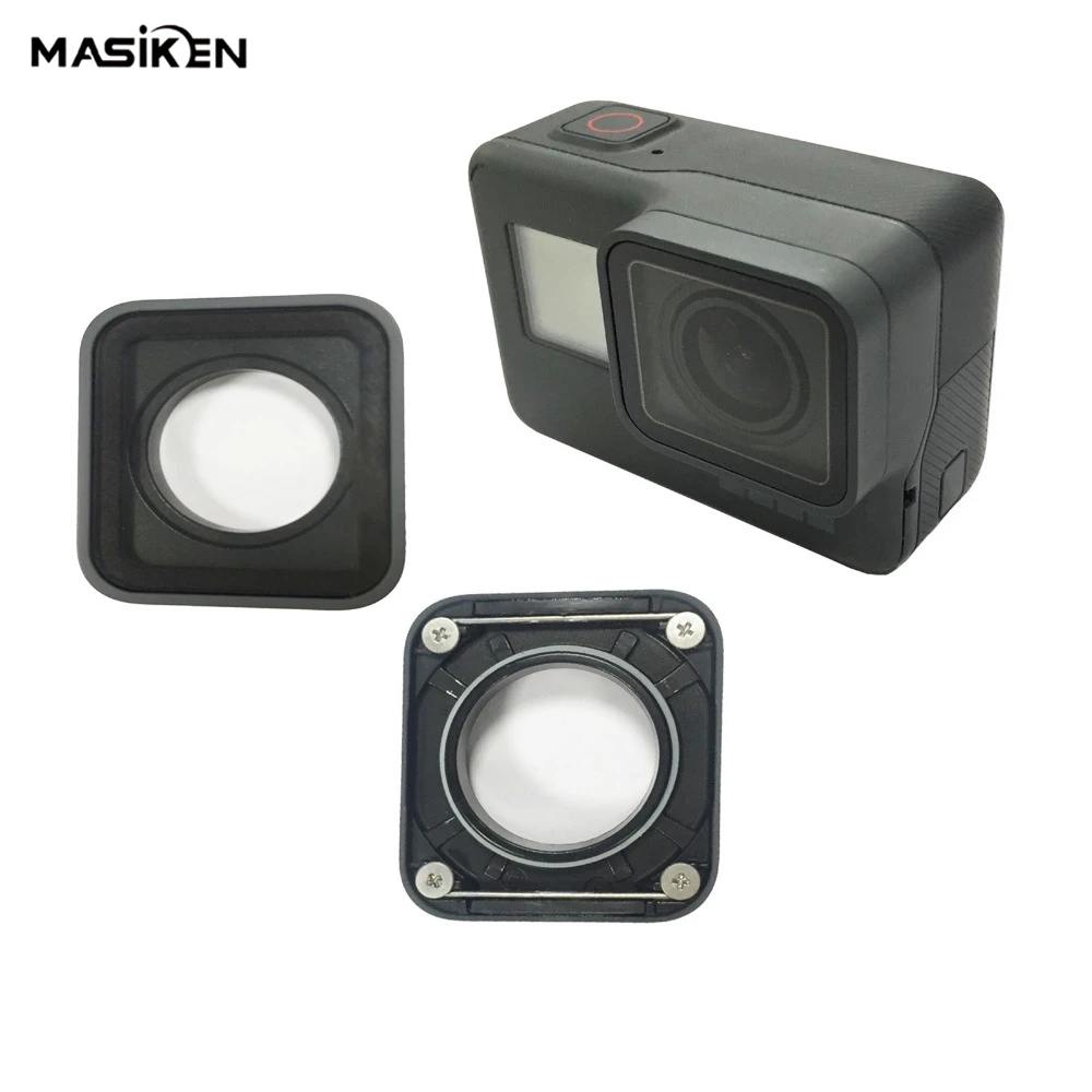 MASiKEN Replacement Lens Cover Case for GoPro HERO 5 6 Camera Black