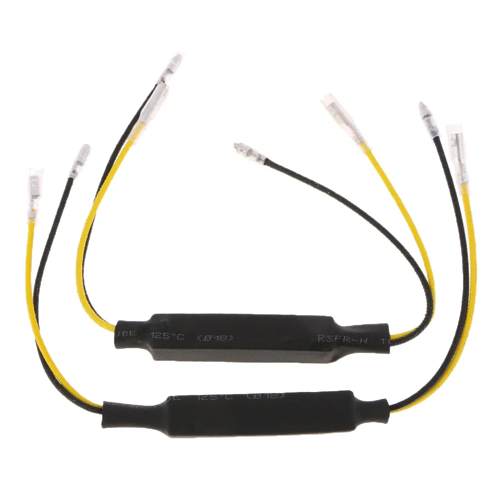 

2pcs/Set 21W Bulb Decoder Fault Lights Resistor For Motorcycle LED Indicator AMS Cement resistance For Bulbs 10 to 23 Watts 0.8