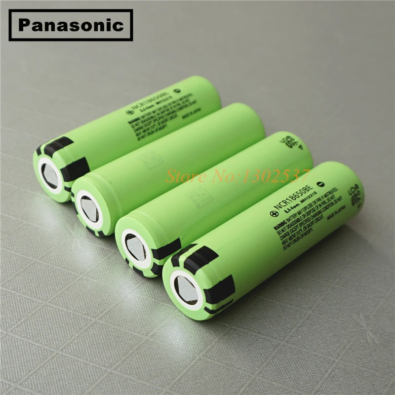 Бесплатная доставка DHL высокосливная батарея для Panasonic NCR 18650 BM NCR18650BM 3200 мАч