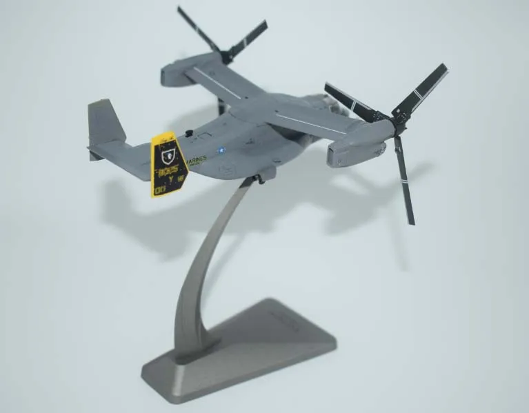 

1/144 Scale Military Model Toys US.A Boeing Bell V-22 Osprey Helicopter Diecast Metal Plane Model Toy For Kids Toys Collection