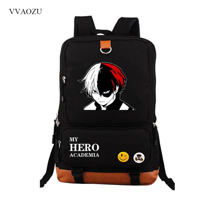 My Hero Academia Laptop Backpack Male School Backpacks Rucksacks