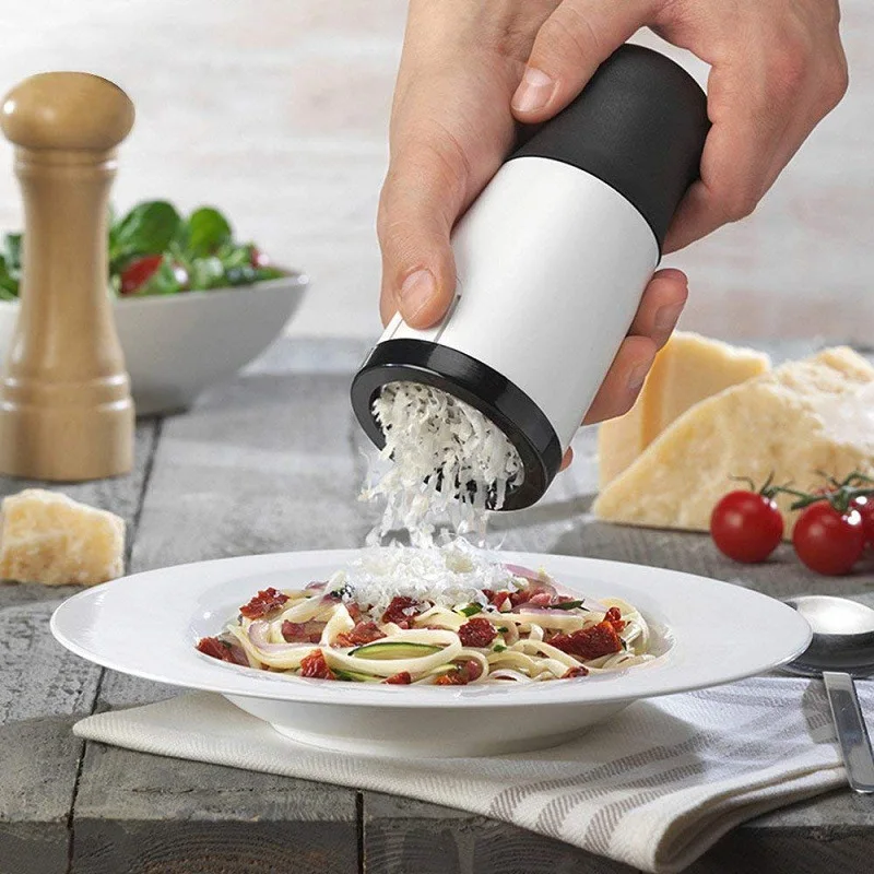 

Stainless Steel Cheese Grater Kitchen Gadgets Chocolate GraterHand Operated Tools With 2 Differnt Blades