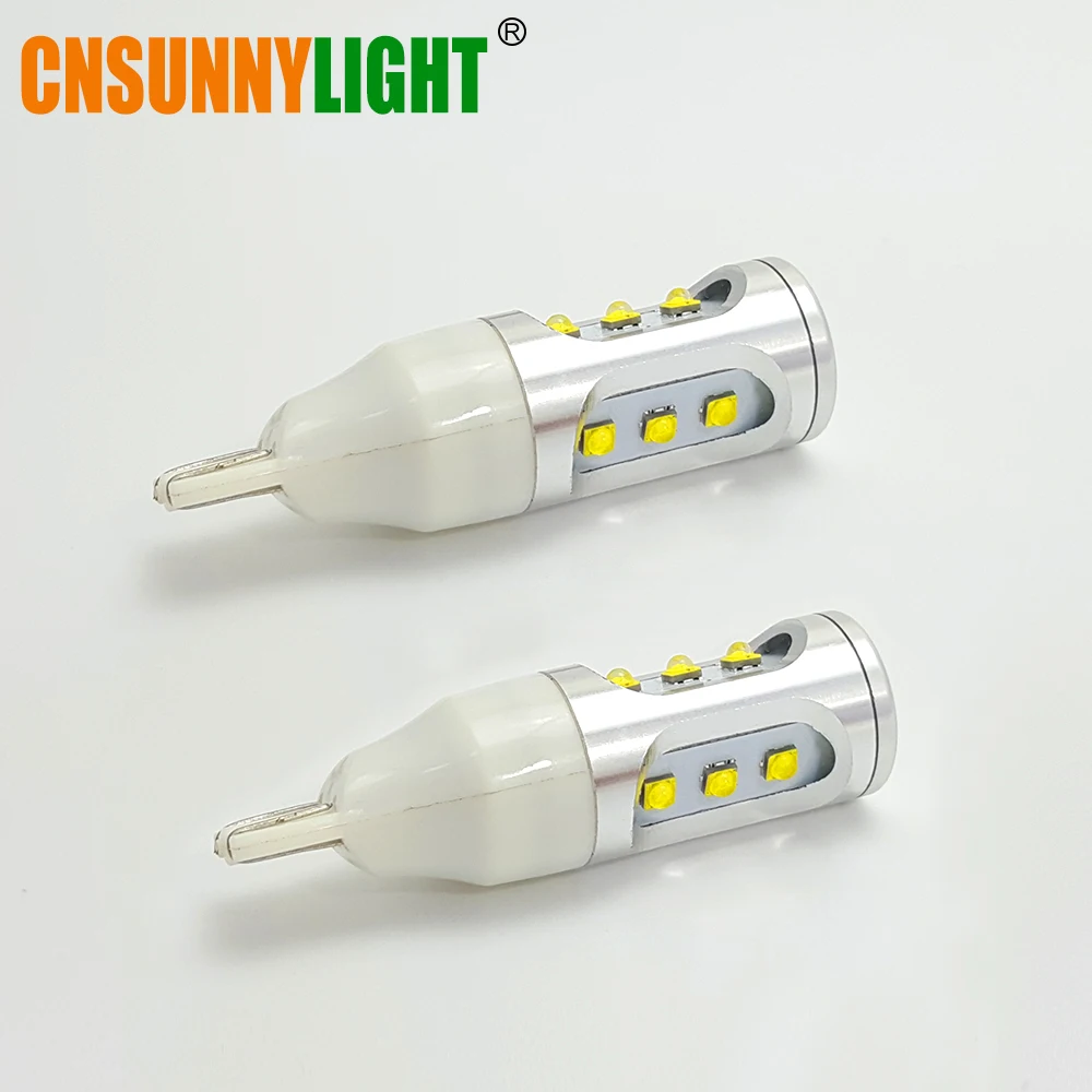 CNSUNNYLIGHT T15 W16W светодиодный Blubs w/XB-D задний фонарь заднего хода для hyundai Tucson Sonata Elantra Accent MOINCA VERNA