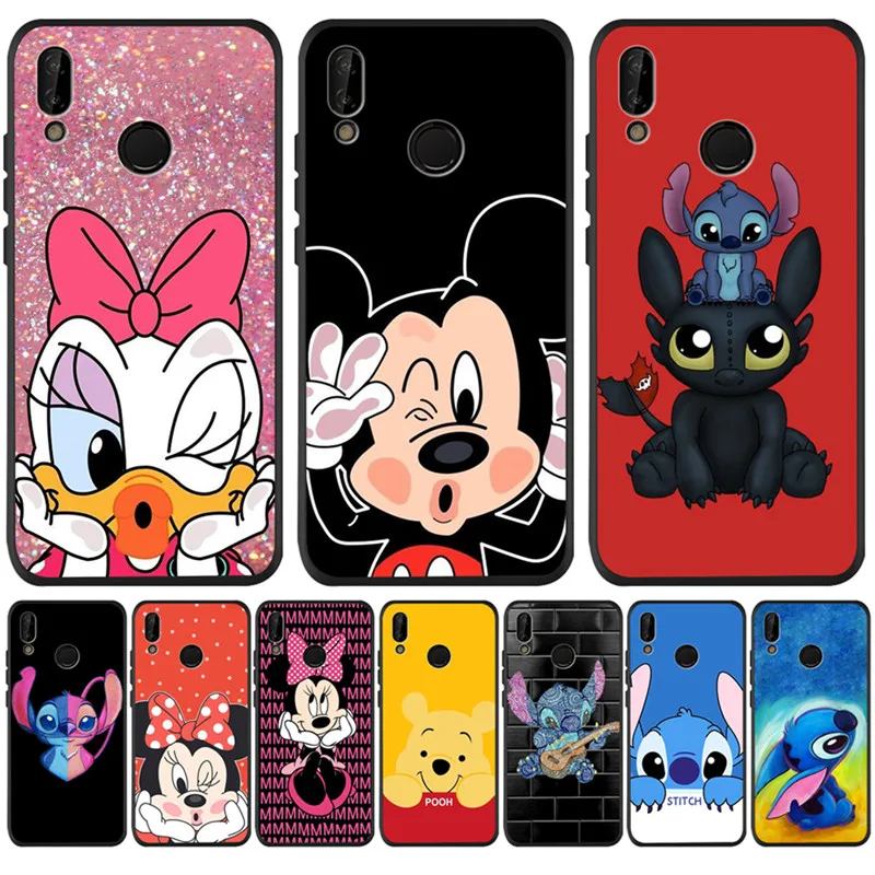 

For Huawei P8 P10 P20 P30 Mate 10 20 Honor 8 8X 8C 9 V20 10 Lite Plus Pro phone Case Cover Coque Etui Funda cartoon candy soft