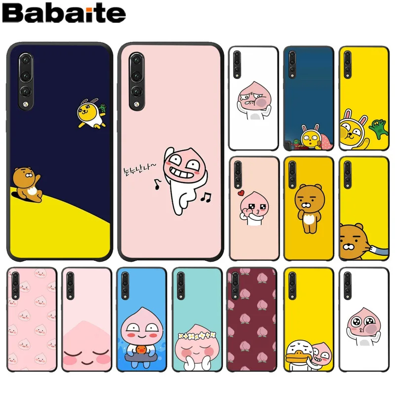 

Babaite Korean cartoon funny cocoa friend Soft Phone Case for Huawei P10 plus 20 pro P20 lite mate9 10 lite honor 10 view10
